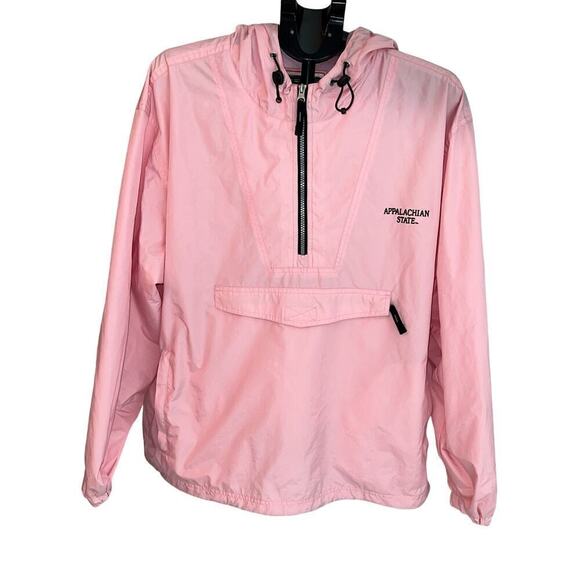 Weatherproof Appalachian State Univ Pink Water Resistant Hooded Jacket Size L - Picture 1 of 15